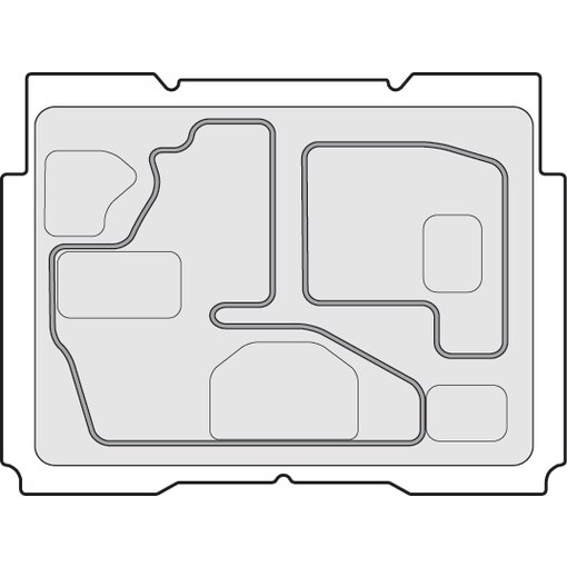 BTI Box 1 Einsatz BM/SB, BTI Box 1 Maschinen-Einsatz BM/SB, BTI Box Maschinen-Einsätze